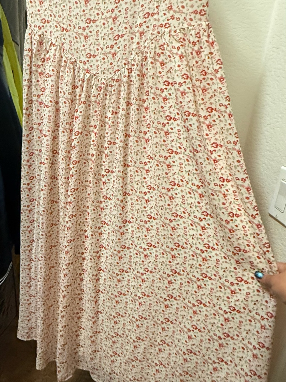 Petal & Pup floral strapless maxi dress - Open to Offers !